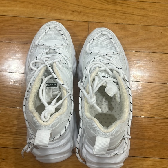 Brand New white chunky shoes; size 9 Men - Picture 3 of 4